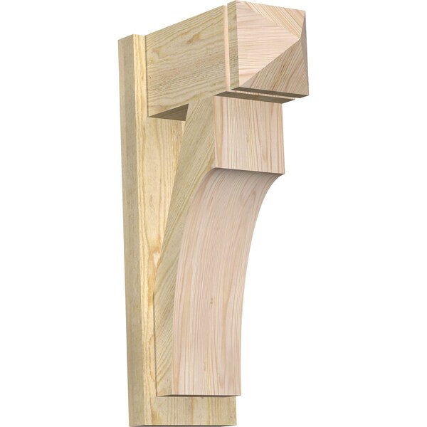Ekena Millwork Westlake Arts & Crafts Rough Sawn Outlooker, Douglas Fir, 8"W x 16"D x 28"H OUT08X16X28WTL03RDF - main